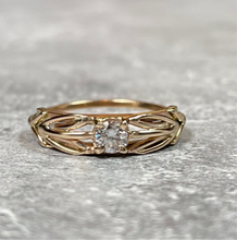 Load image into Gallery viewer, 14k Diamond Solitaire Engagement Ring
