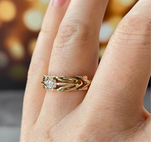 Load image into Gallery viewer, 14k Diamond Solitaire Engagement Ring
