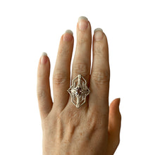 Load image into Gallery viewer, Purple Tourmaline Supernova Ring