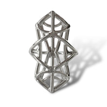 Load image into Gallery viewer, Emerge Ring 7 Argentium Silver