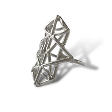 Load image into Gallery viewer, Emerge Ring 7 Argentium Silver