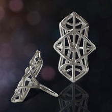 Load image into Gallery viewer, Emerge Ring 7 Argentium Silver