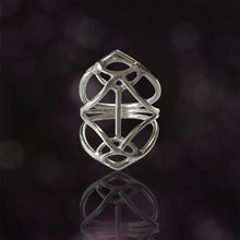 Load image into Gallery viewer, Emerge Ring 11 Argentium Silver