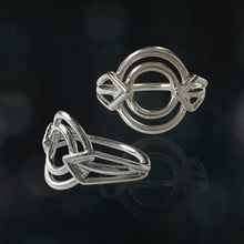 Load image into Gallery viewer, Emerge Ring 8 Argentium Silver