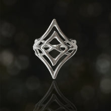 Load image into Gallery viewer, Emerge Ring 10 Argentium Silver