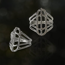 Load image into Gallery viewer, Emerge Ring 12 Argentium Silver