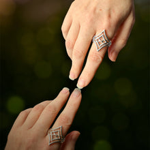 Load image into Gallery viewer, Emerge Ring 10 Argentium Silver