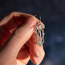 Load image into Gallery viewer, Deco Hexagon Medium Earrings