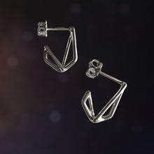 Load image into Gallery viewer, Hex Mini Hoops