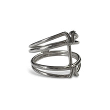Load image into Gallery viewer, Emerge Ring 9 Argentium Silver