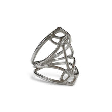 Load image into Gallery viewer, Emerge Ring 11 Argentium Silver