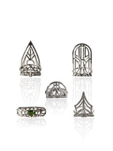 Load image into Gallery viewer, The Curvilinear 5 Piece Ring Collection