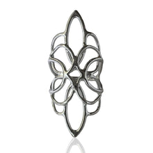 Load image into Gallery viewer, Wire Lace Argentium Silver Ring 05
