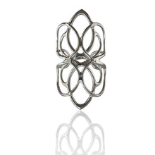 Load image into Gallery viewer, Wire Lace Argentium Silver Ring 04