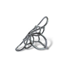 Load image into Gallery viewer, Wire Lace Argentium Silver Ring 02