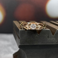 Load image into Gallery viewer, 14k Diamond Solitaire Engagement Ring