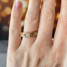 Load image into Gallery viewer, 14k Diamond Solitaire Engagement Ring