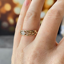 Load image into Gallery viewer, 14k Diamond Solitaire Engagement Ring