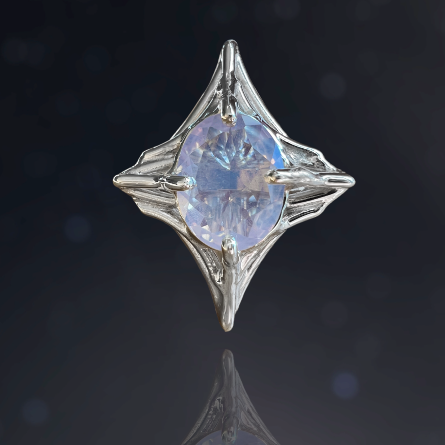 Argentium silver 2025 engagement rings