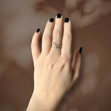Load image into Gallery viewer, Cat Ring in Argentium Silver