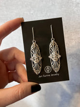 Load image into Gallery viewer, Ellipse Dangle Earrings