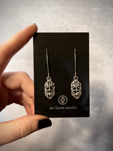 Load image into Gallery viewer, Hexagon Dangle Earrings