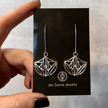 Load image into Gallery viewer, Moonboat Dangle Earrings