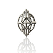 Load image into Gallery viewer, Art Deco Inspired Argentium Silver Marquise Ring