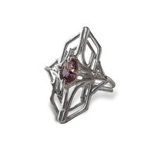 Load image into Gallery viewer, Purple Tourmaline Supernova Ring
