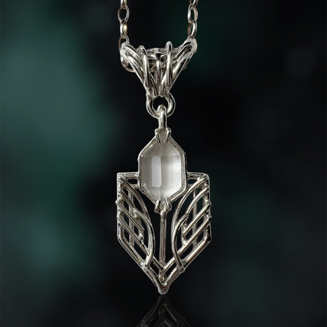 Clear Quartz Amulet Pendant