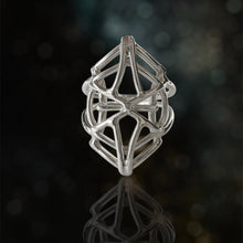 Load image into Gallery viewer, Emerge Ring 4 Argentium Silver
