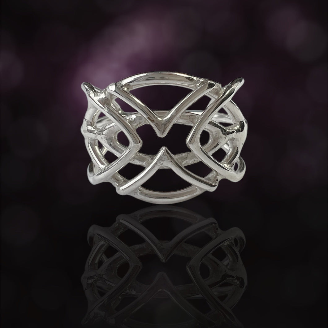 Emerge Ring 1 Argentium Silver