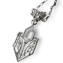 Load image into Gallery viewer, Clear Quartz Amulet Pendant
