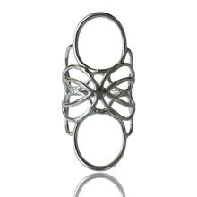 Load image into Gallery viewer, Wire Lace Argentium Silver Ring 06
