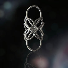 Load image into Gallery viewer, Wire Lace Argentium Silver Ring 02
