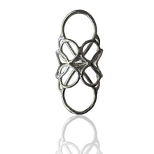 Load image into Gallery viewer, Wire Lace Argentium Silver Ring 02
