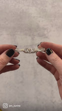 Load and play video in Gallery viewer, Hexagon Studded Bangle
