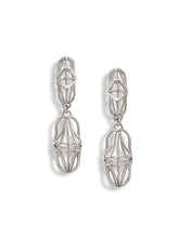 Load image into Gallery viewer, Scarab Double Dangling Earrings
