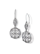 Load image into Gallery viewer, Stargazer Statement Double Dangling Earrings
